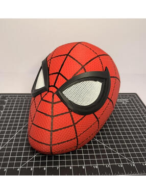 3D Printed Spider-Man Full Face Mask Helmet Mesh Eyes Adult